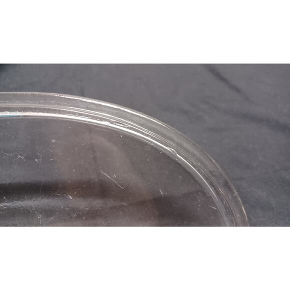 Vintage Sears Glasbake Ovenware 1 Quart Dish Kissing Don't Last But Cookery Do - Picture 13 of 13